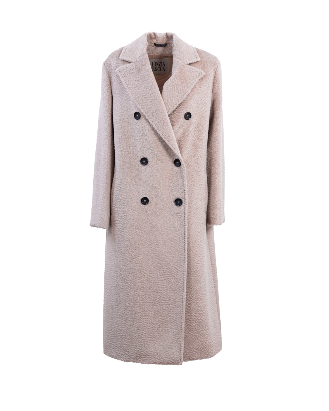 shop CINZIA ROCCA  Cappotto: Cinzia Rocca cappotto lungo in alpaca.
Doppiopetto.
Maniche lunghe.
Revers.
Tasche laterali.
Chiusura con bottoni.
Composizione: 68% Alpaca 29% Lana 3% Poliammide.
Fabbricato in Italia.. Z204001 63H9-09 number 5745412